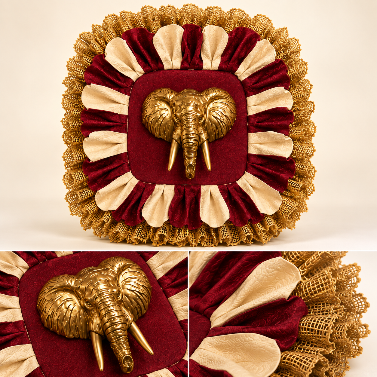 Majestic Elegance royal elephant wreath